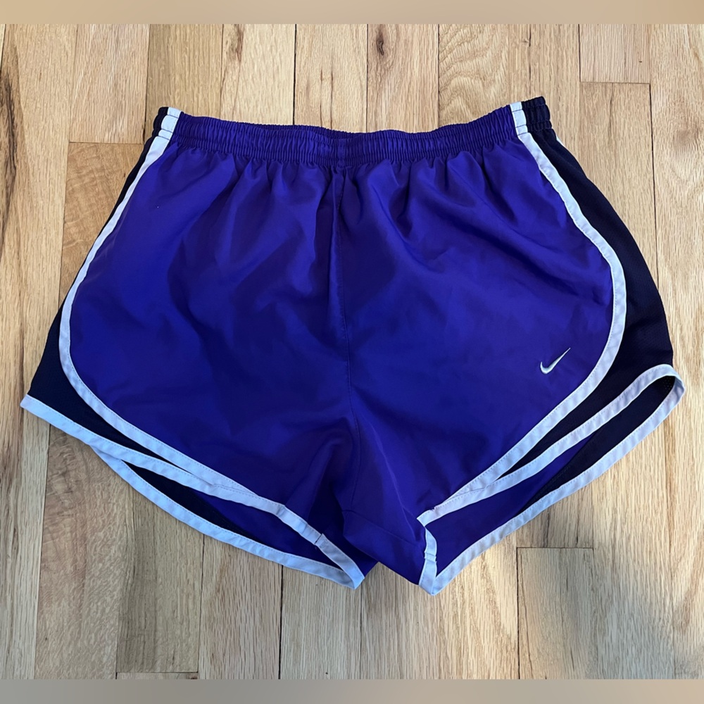 Nike dri-fit Tempo running shorts, royal purple, small